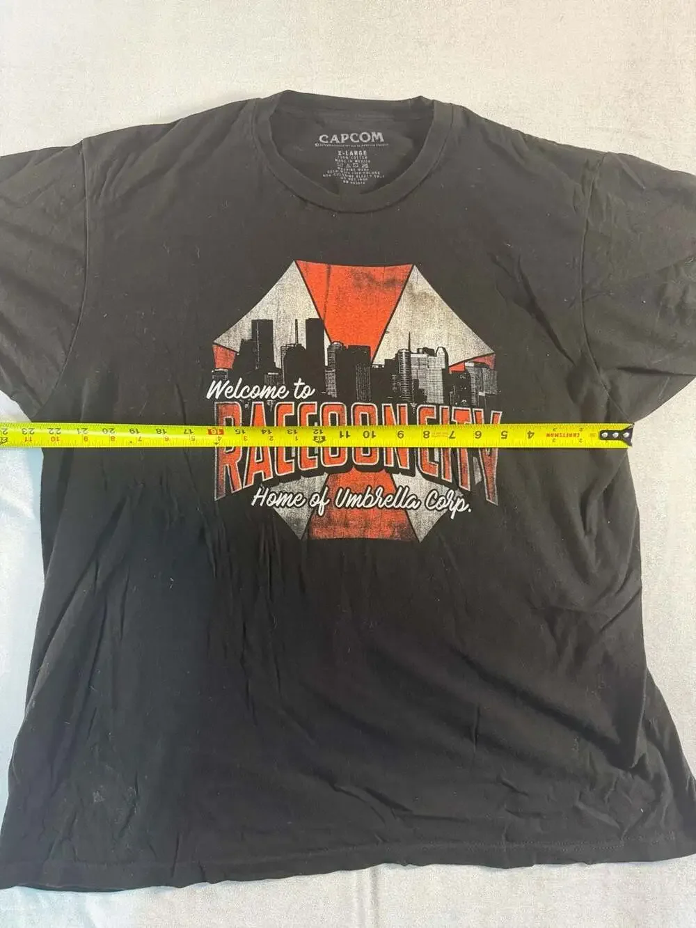 Capcom Resident Evil 'Welcome to Raccoon City Home of Umbrella Corp.' T-Shirt